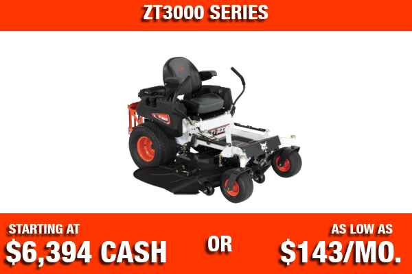 2026 Bobcat ZT3000 Zero turn mower